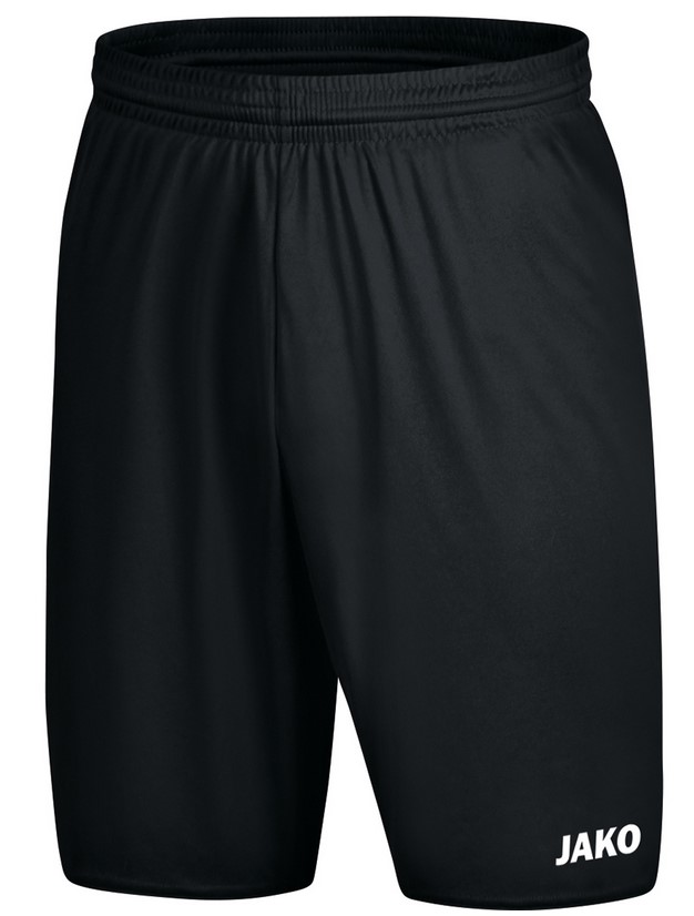 JAKO Sporthose Manchester 2.0 ohne Innenslip schwarz Herren