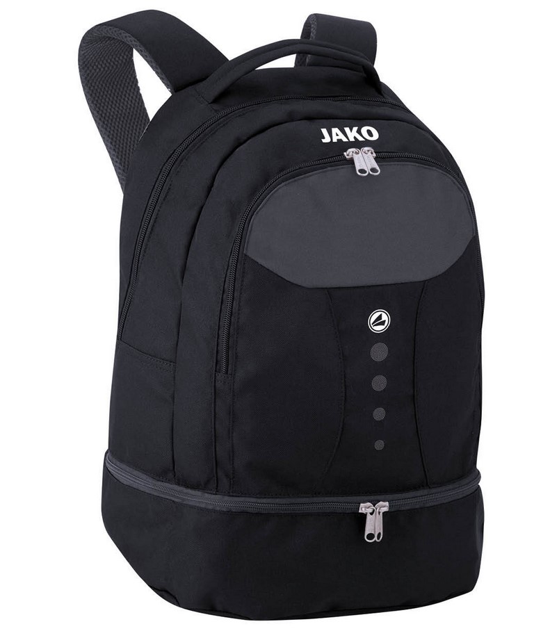 JAKO Rucksack TLS mit Bodenfach schwarz